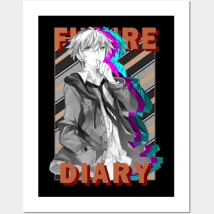 Aru Akise Future Diary Mirai Nikki Posters and Art